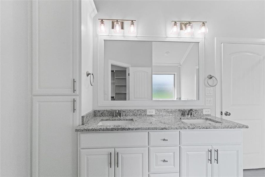 Furnished interior view inside a new home in , Springtown (Image 8).