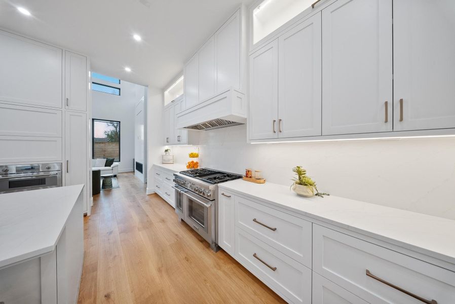 Furnished interior view inside a new home in , Houston (Image 5).