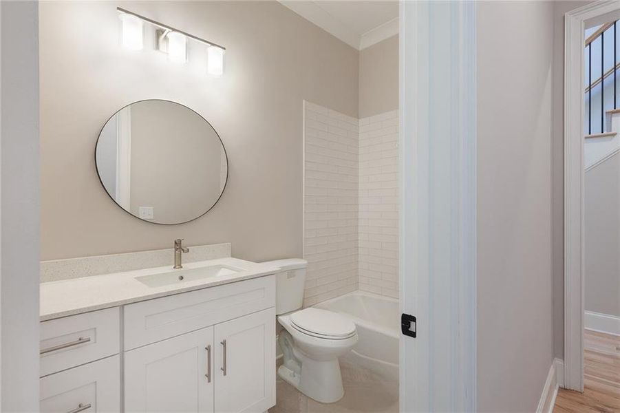 Furnished interior view inside a new home in , Canton (Image 4).