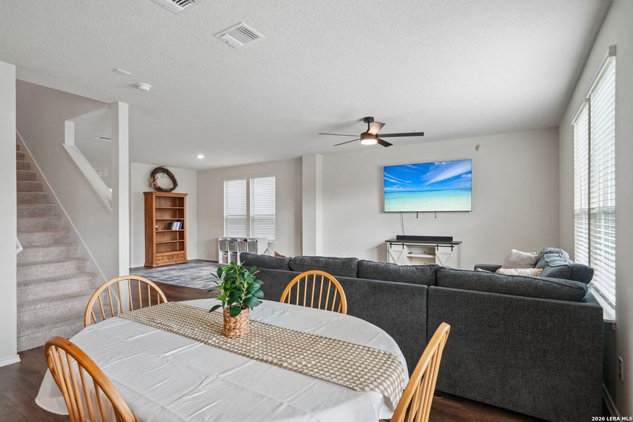 Furnished interior view inside a new home in Lily Springs, Seguin (Image 10). Furnished interior view inside a new home in Lily Springs, Seguin (Image 10).