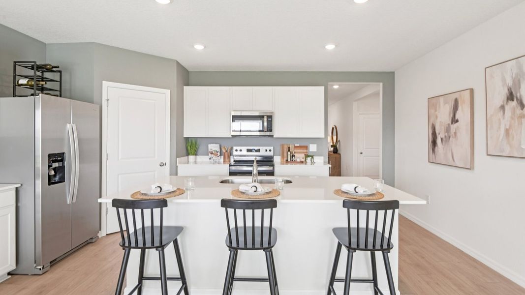 Furnished interior view inside a new home in Summit View, Dade City (Image 15).