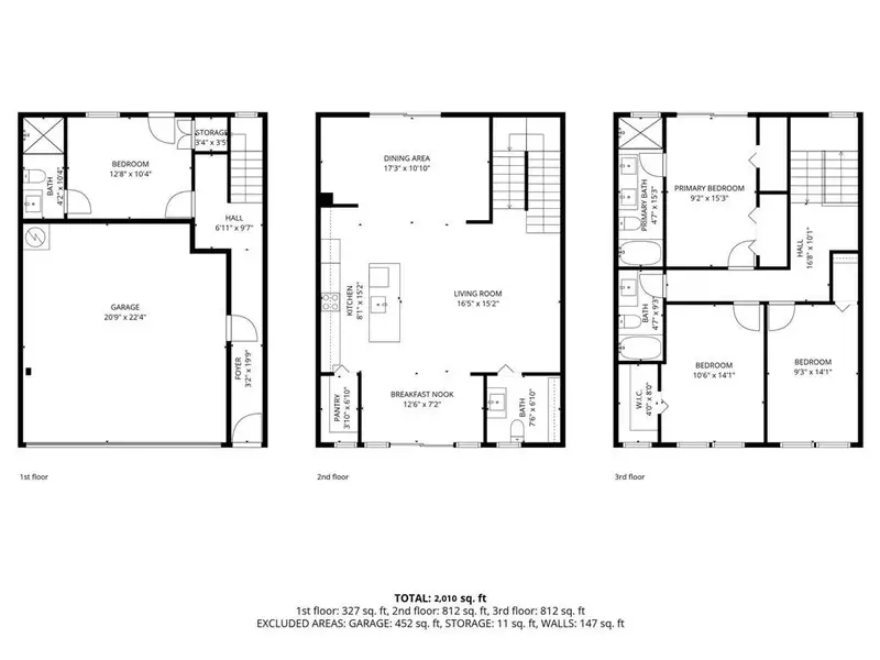 2D floor plan layout of this home in , Irving, TX (Image 4).