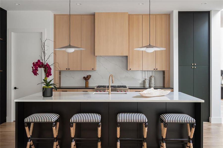 Furnished interior view inside a new home in , Dallas (Image 24).