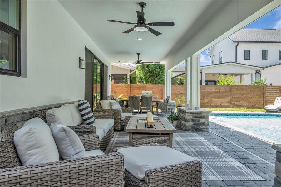 Exterior details and patio area of a home in , Orlando (Image 35). Exterior details and patio area of a home in , Orlando (Image 35).