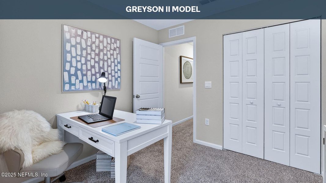 Furnished interior view inside a new home in Hansen Creek, Jacksonville (Image 9).