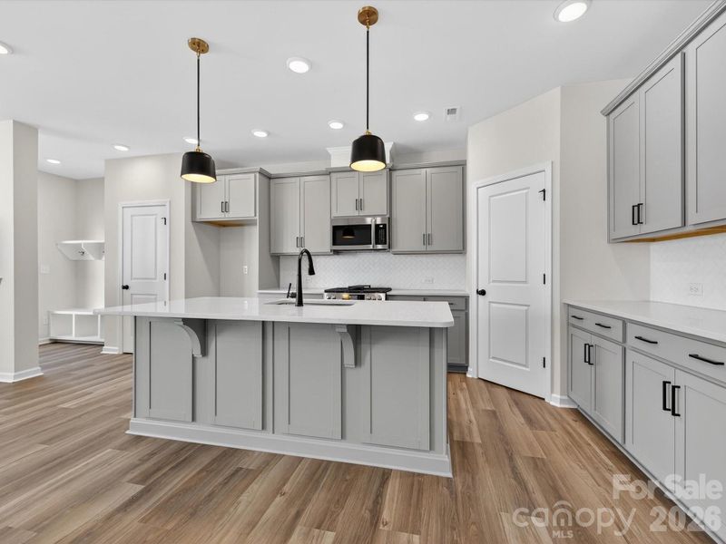 Furnished interior view inside a new home in North Creek Village, Huntersville (Image 12).