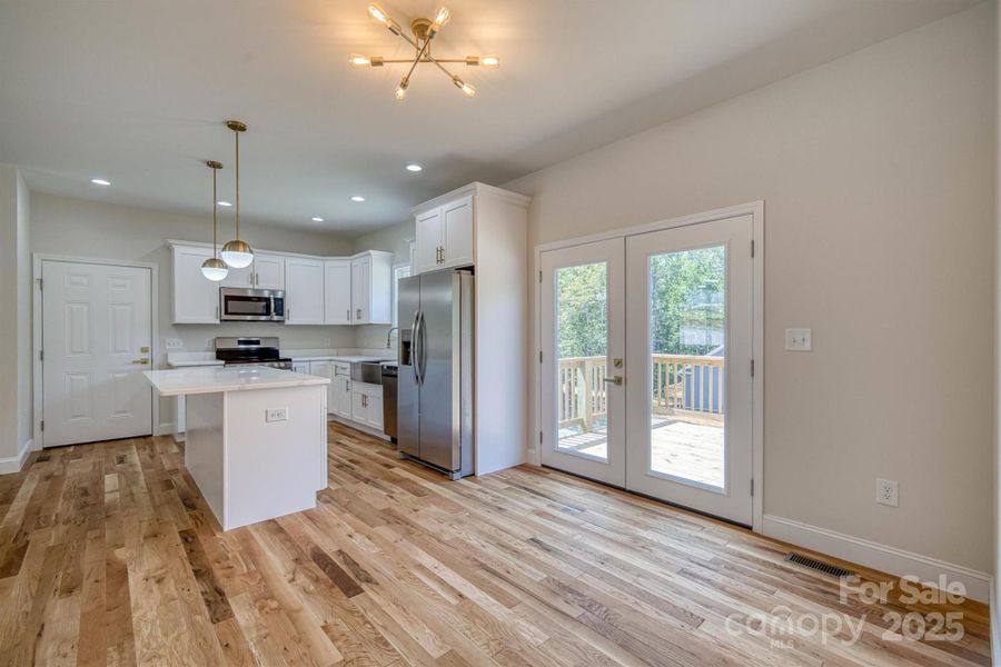 Furnished interior view inside a new home in , Morganton (Image 5).