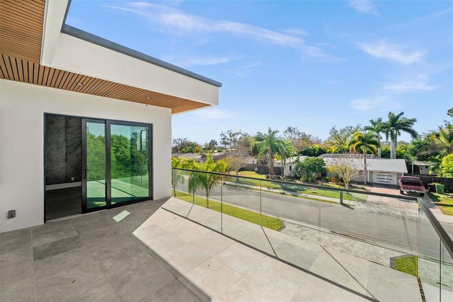 Exterior details and patio area of a home in , Sarasota (Image 27).
