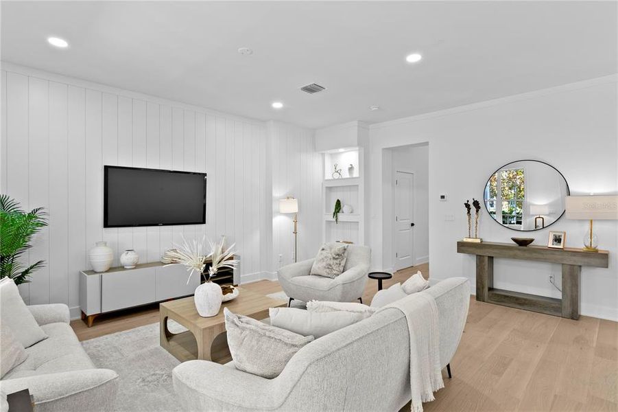 Furnished interior view inside a new home in , St. Petersburg (Image 11). Furnished interior view inside a new home in , St. Petersburg (Image 11).