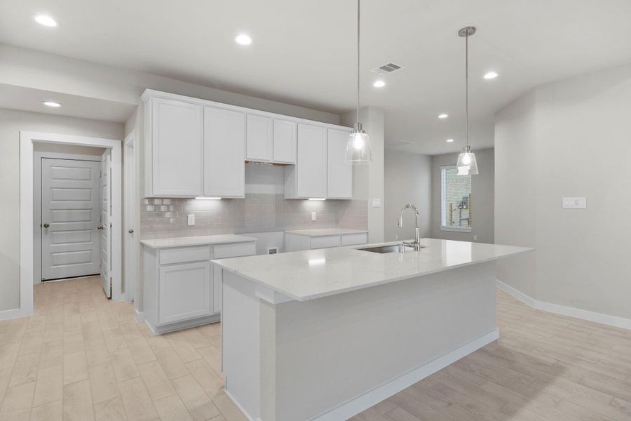 Furnished interior view inside a new home in Briarwood Crossing, Rosenberg (Image 12).