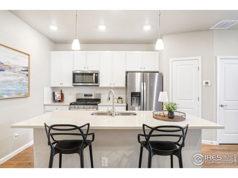Furnished interior view inside a new home in , Castle Pines (Image 10). Furnished interior view inside a new home in , Castle Pines (Image 10).