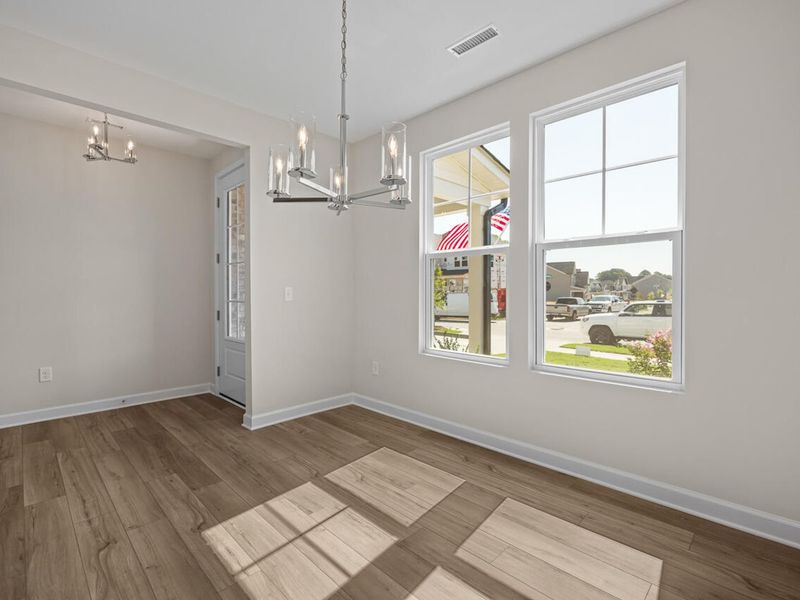 Spacious, unfurnished interior of a new home in Woodland Crossing, Zebulon (Image 15).