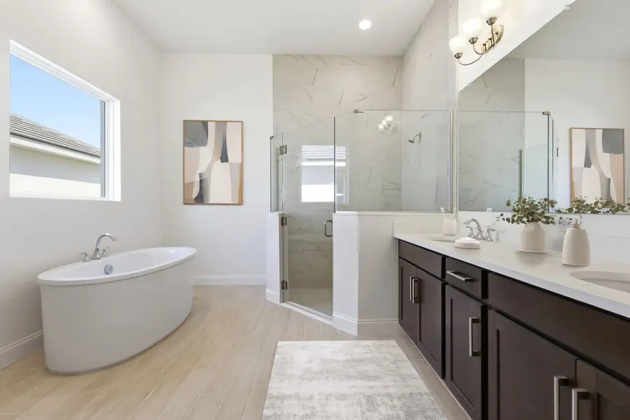Furnished interior view inside a new home in Tamarack at Two Rivers, Zephyrhills (Image 7).