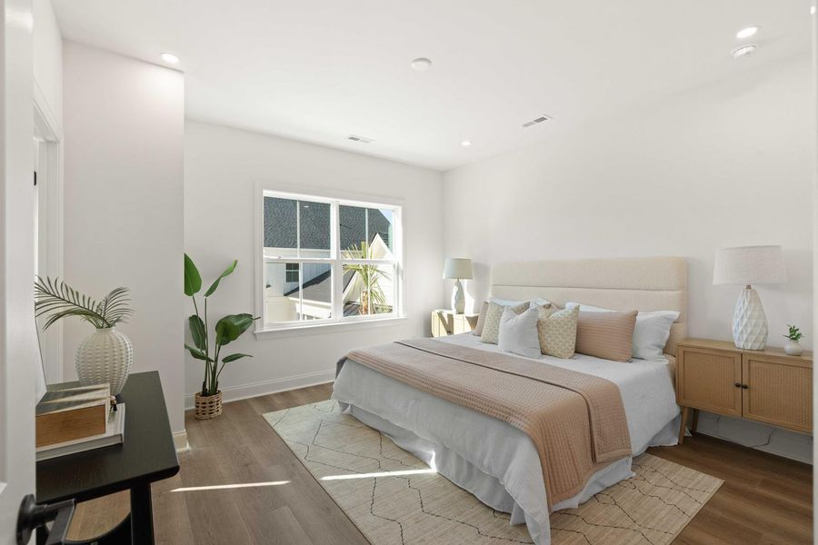 Furnished interior view inside a new home in , Johns Island (Image 12).