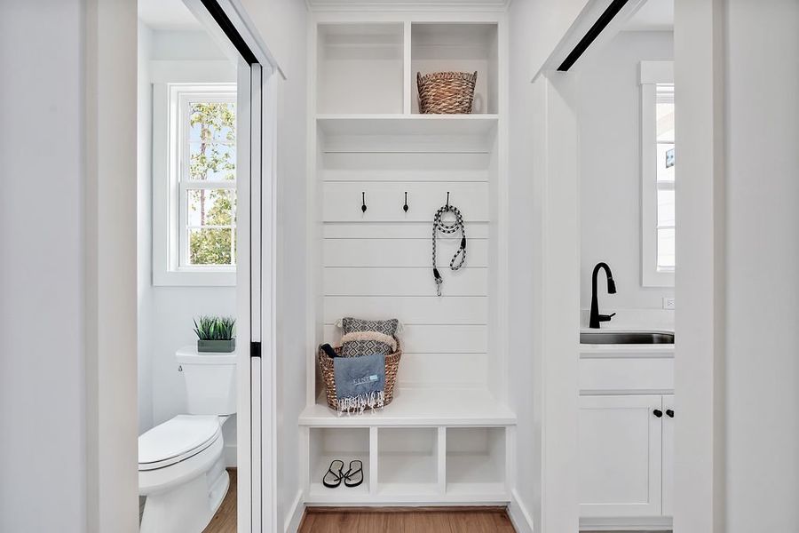 Jonesport, Powder Room, Drop Zone, Laundry Jonesport, Powder Room, Drop Zone, Laundry