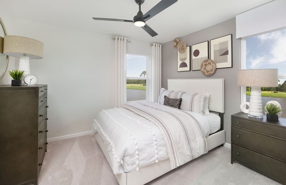 Comfortable additional bedrooms ideal for relaxing