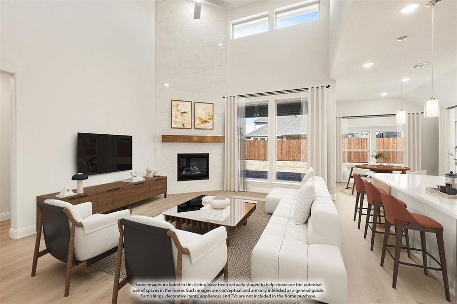 Furnished interior view inside a new home in Addison Hills, Cedar Hill (Image 15).