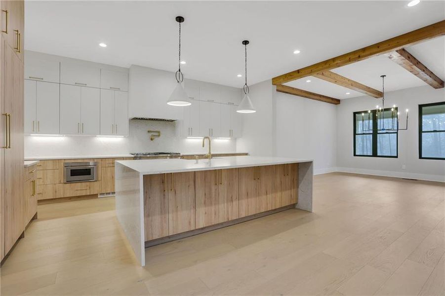 Furnished interior view inside a new home in , Milton (Image 37).