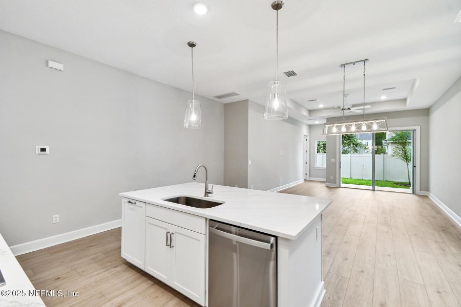Furnished interior view inside a new home in Seabrook Village 40' Front Entry, Ponte Vedra (Image 5). Furnished interior view inside a new home in Seabrook Village 40' Front Entry, Ponte Vedra (Image 5).