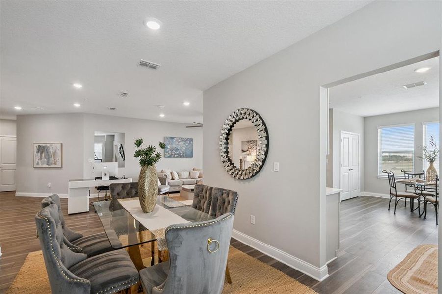 Furnished interior view inside a new home in , Orlando (Image 15). Furnished interior view inside a new home in , Orlando (Image 15).