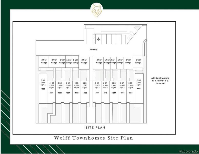 2D floor plan layout of this home in , Denver, CO (Image 5).