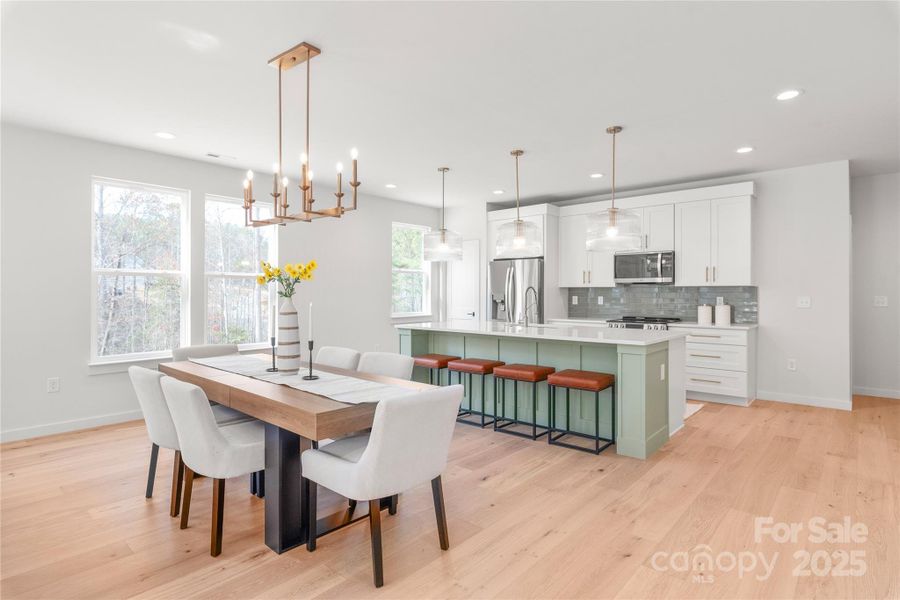 Furnished interior view inside a new home in , Lincolnton (Image 15).