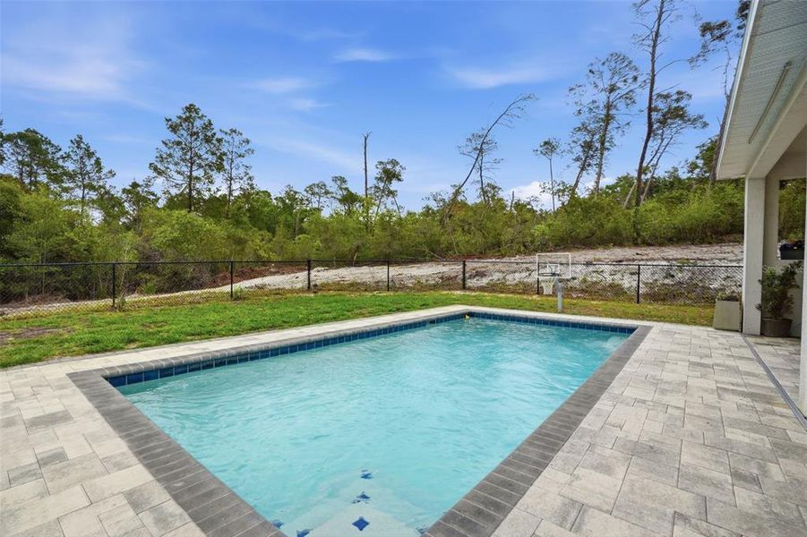 Exterior details and patio area of a home in , Weeki Wachee (Image 29).