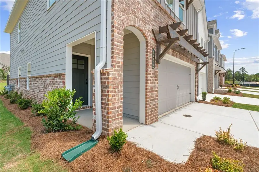 Exterior details and patio area of a home in Wilkins Walk, Mableton (Image 3). Exterior details and patio area of a home in Wilkins Walk, Mableton (Image 3).