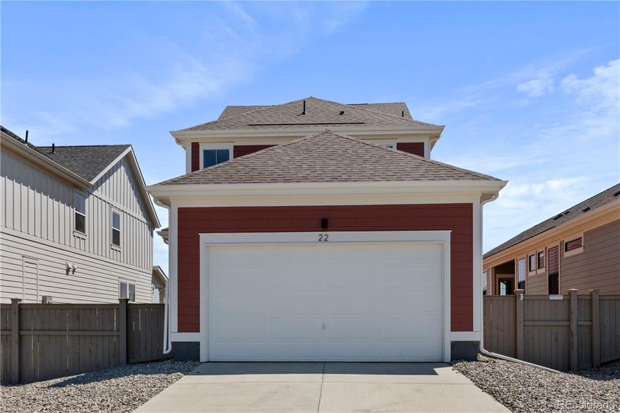 Exterior details and patio area of a home in Westerly, Erie (Image 2).