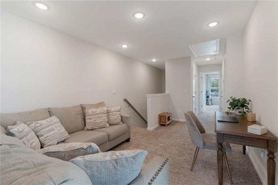 Furnished interior view inside a new home in , Snellville (Image 10).