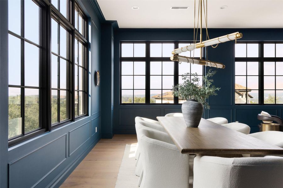 Furnished interior view inside a new home in , Austin (Image 17). Furnished interior view inside a new home in , Austin (Image 17).