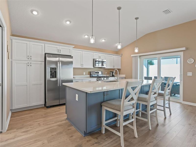 Furnished interior view inside a new home in , The Villages (Image 11).