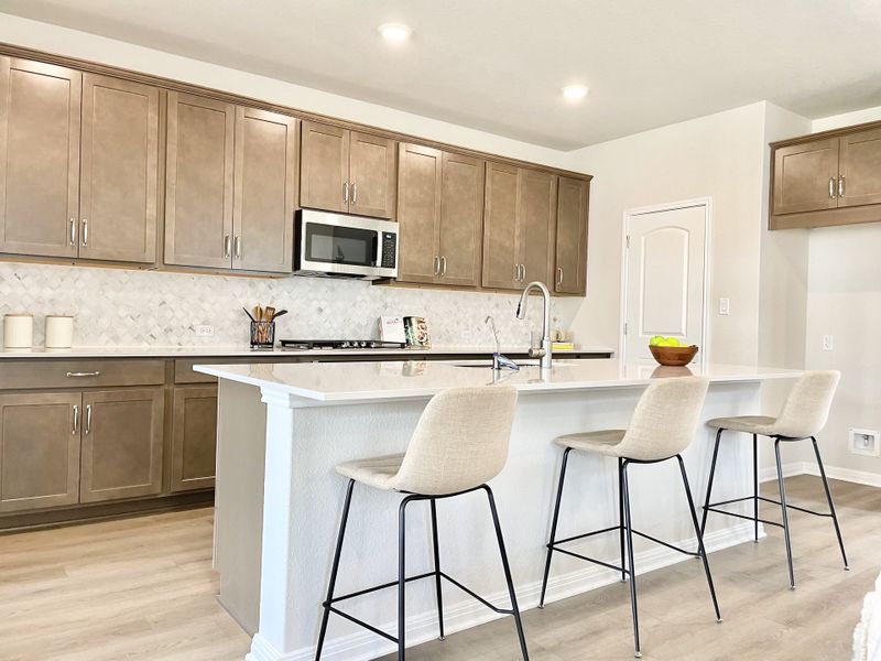 Representative furnished interior of a home built from the Blake by Ashton Woods in Rolling Glen, Hutto (Image 19).