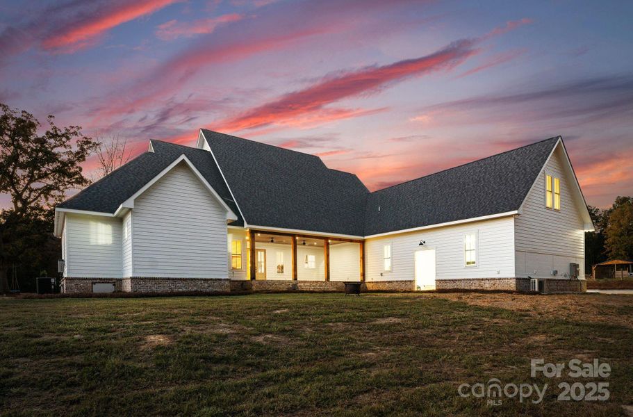 Front exterior of a new home in , Polkton, NC, highlighting curb appeal (Image 19). Front exterior of a new home in , Polkton, NC, highlighting curb appeal (Image 19).