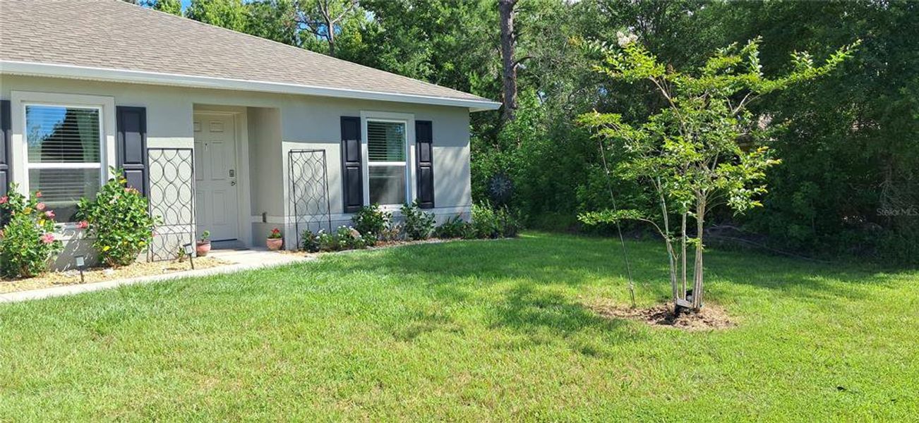 Exterior details and patio area of a home in , Palm Coast (Image 24). Exterior details and patio area of a home in , Palm Coast (Image 24).