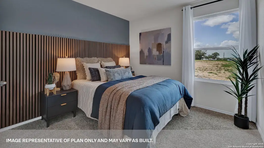 Furnished interior view inside a new home in Sunset Oaks, Maxwell (Image 23).