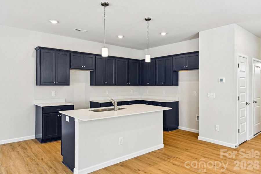 Furnished interior view inside a new home in Ruby Dixon Crossing, Gastonia (Image 11).