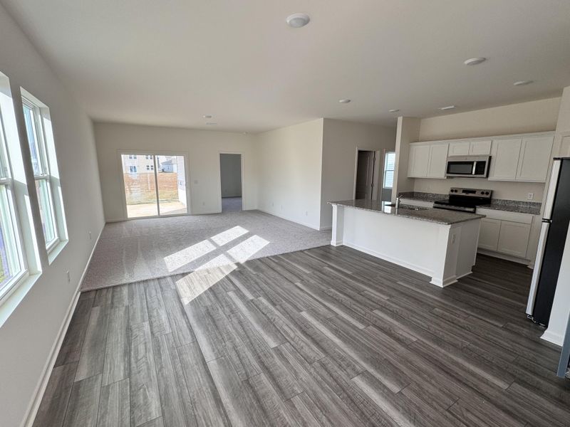 Spacious, unfurnished interior of a new home in Pender Woods at Cane Bay, Summerville (Image 6). Spacious, unfurnished interior of a new home in Pender Woods at Cane Bay, Summerville (Image 6).