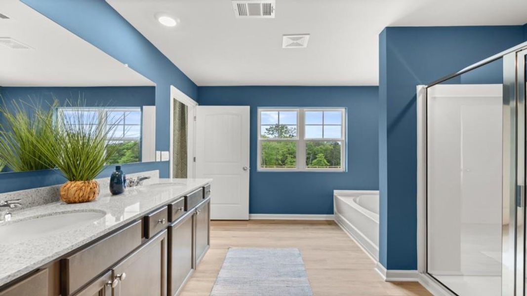 Furnished interior view inside a new home in Falcon Landing, Gainesville (Image 13).