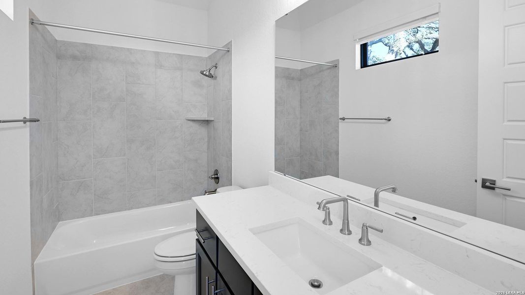 Furnished interior view inside a new home in Johnson Ranch, Bulverde (Image 7).