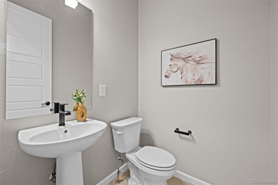 Furnished interior view inside a new home in Painted Prairie, Aurora (Image 30).