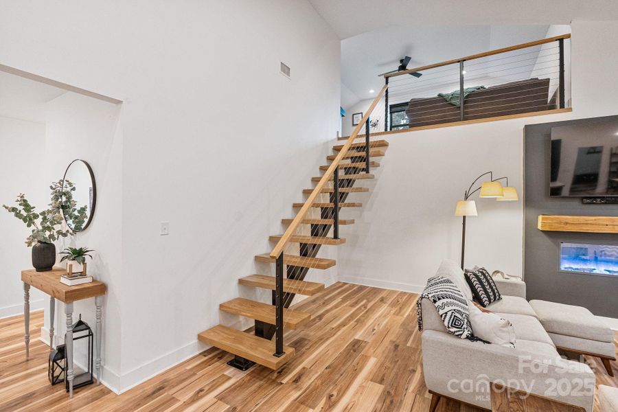 Furnished interior view inside a new home in , York (Image 42).