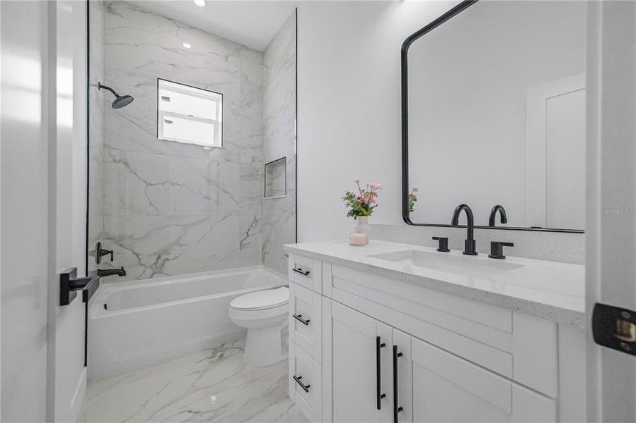 Furnished interior view inside a new home in , Hudson (Image 11).