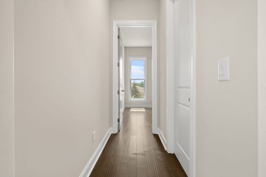 Representative unfurnished interior of a home built from the The Carter by The Providence Group in Aberdeen, Hoschton (Image 30).