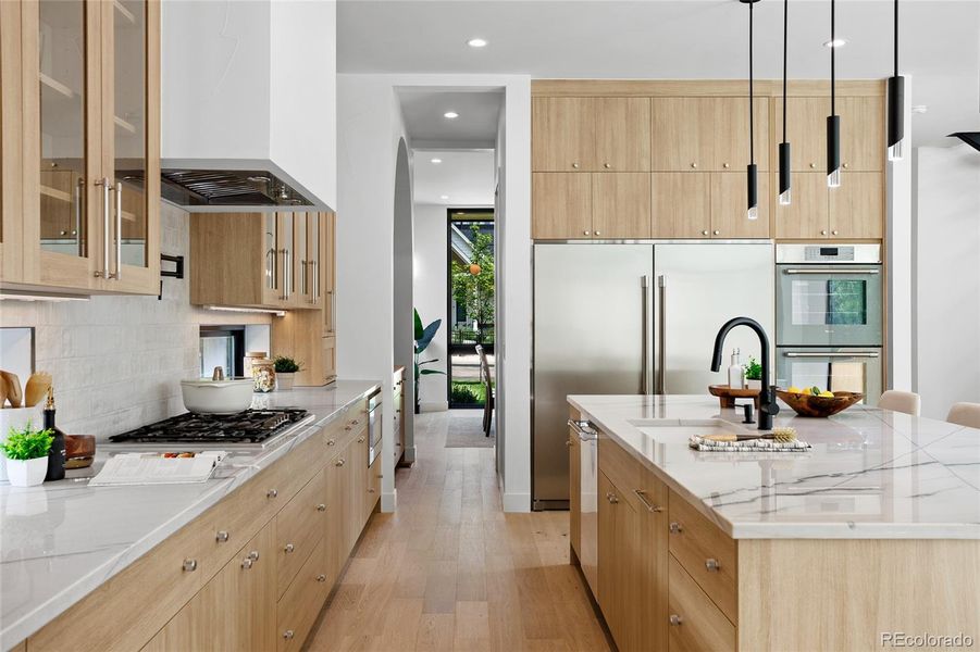 Furnished interior view inside a new home in , Denver (Image 18).