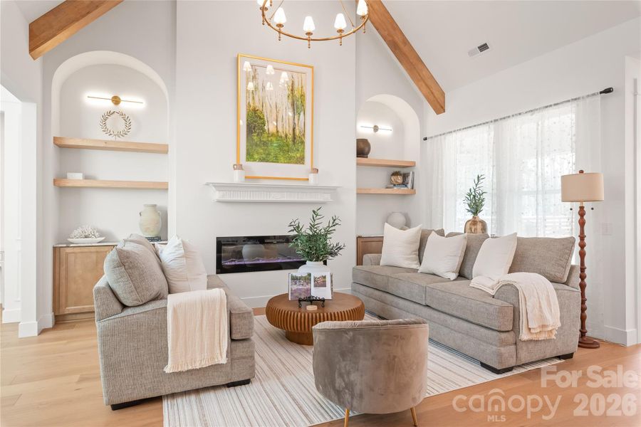 Furnished interior view inside a new home in , Waxhaw (Image 11). Furnished interior view inside a new home in , Waxhaw (Image 11).