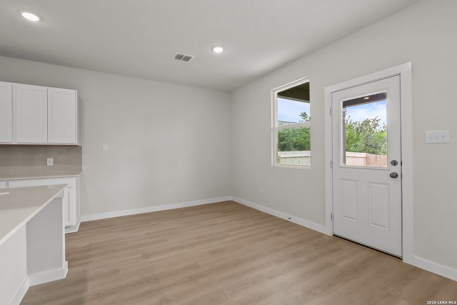 Spacious, unfurnished interior of a new home in Applewhite Meadows, San Antonio (Image 16). Spacious, unfurnished interior of a new home in Applewhite Meadows, San Antonio (Image 16).