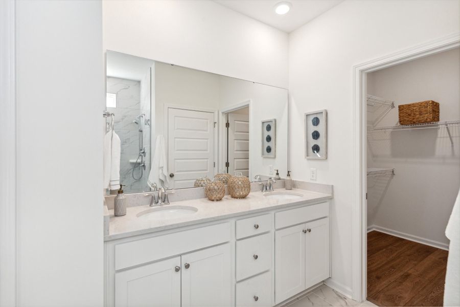 Furnished interior view inside a new home in Horizons at Summers Corner | 55+, Summerville (Image 9).
