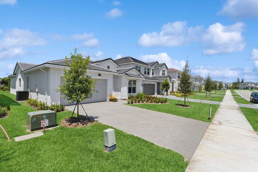Furnished interior view inside a new home in Salerno Reserve - Single Family, Stuart (Image 32). Furnished interior view inside a new home in Salerno Reserve - Single Family, Stuart (Image 32).