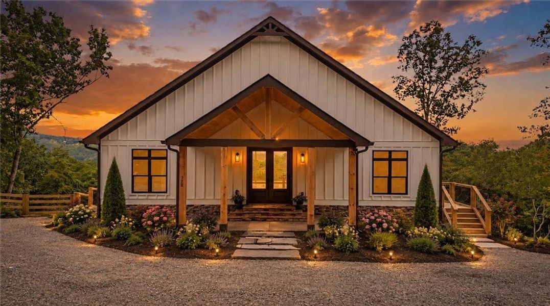 Front exterior of a new home in , Ranger, GA, highlighting curb appeal (Image 28).